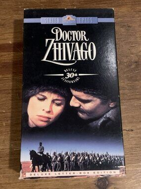 Doctor Zhivago (VHS, 2000, 2-Tape Set, 30th Anniversary Edition)